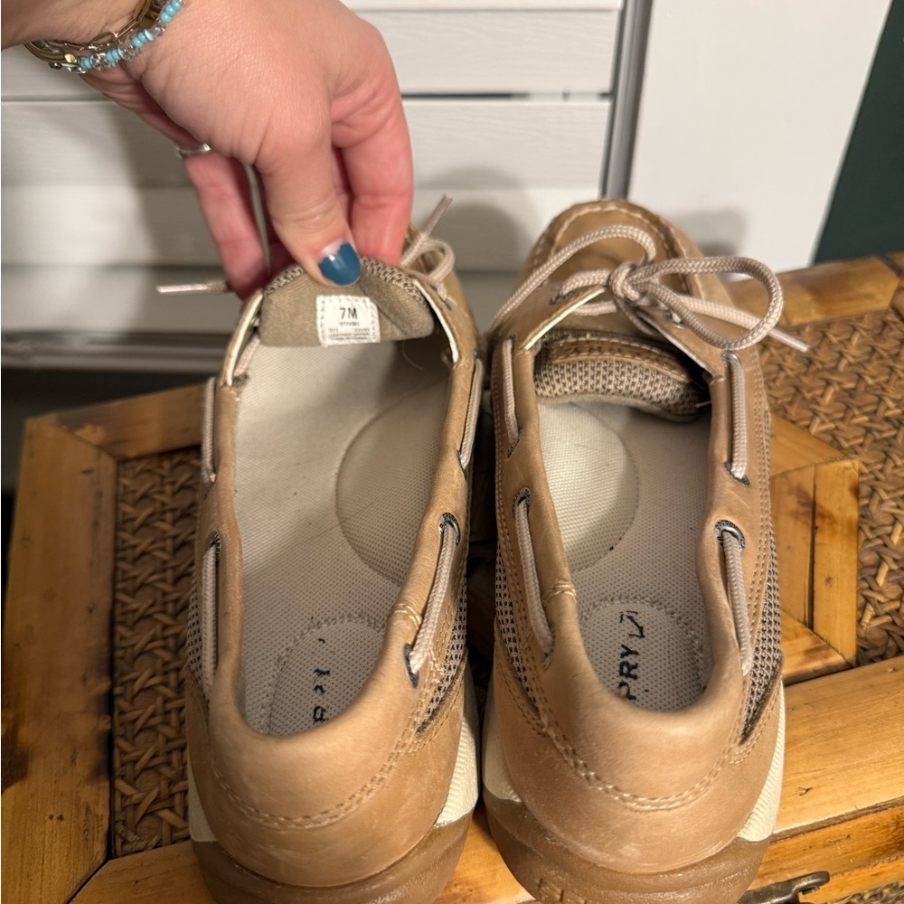 Sperry Tan Top-Siders Leather loafers - Picture 5 of 8